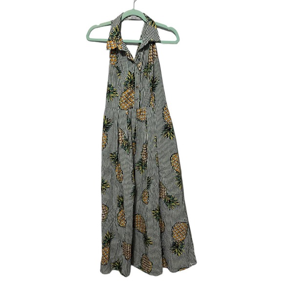 Anthropologie x Eva Franco Sabine Dress in Pineapple - Picture 2 of 6